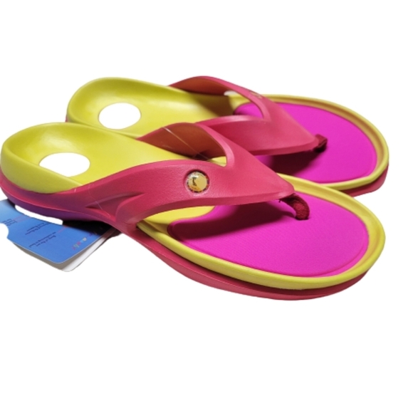 Hawaiian Jellys Ultra Comfort Original Flip Flops Thong Sandals Sz 5 - Picture 1 of 16